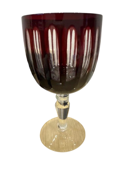 Cranberry Goblet (12)