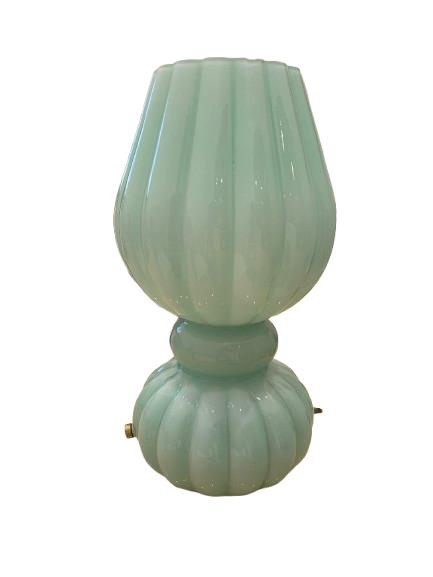 Milk Glass Lamp
