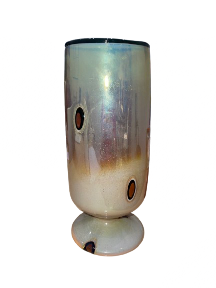 Opalescent Glass Vase