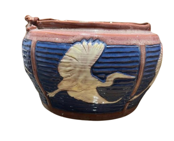 Heron Pottery Bowl