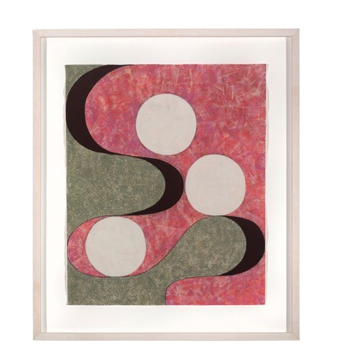 “Pink with White Circles”