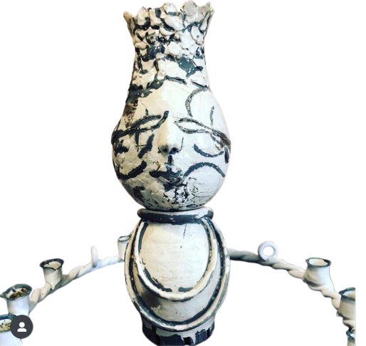 Black and White Sculpture