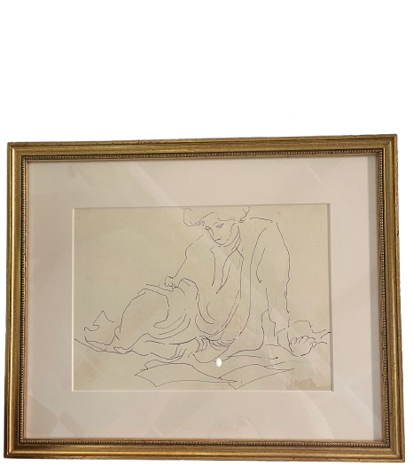 "Lady Grazing"