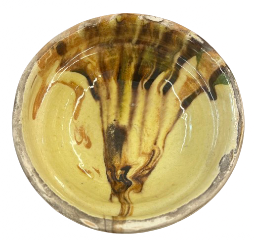 Slip Glazed Dish