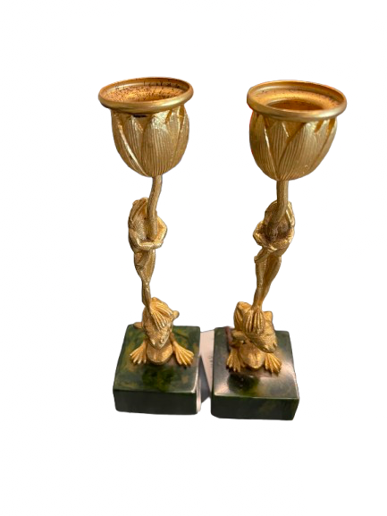 Art Nouveau Candlesticks