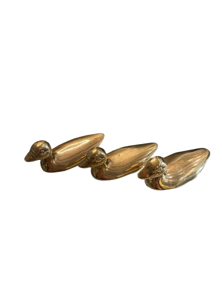 3 Brass Ducks