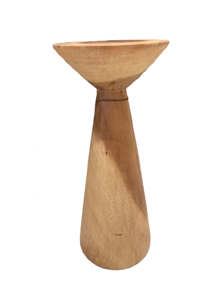 Taller Teak Pedestal
