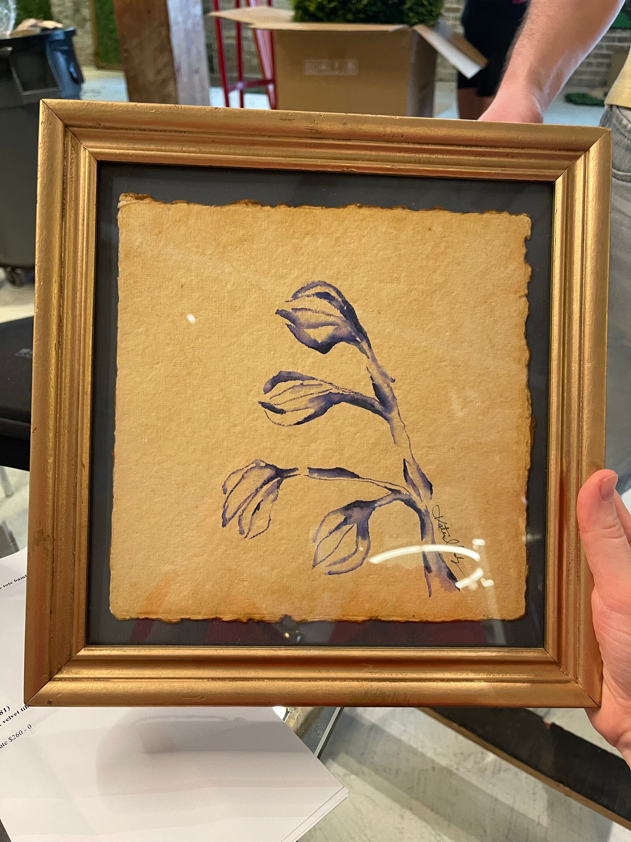 “Blue Floral 1”