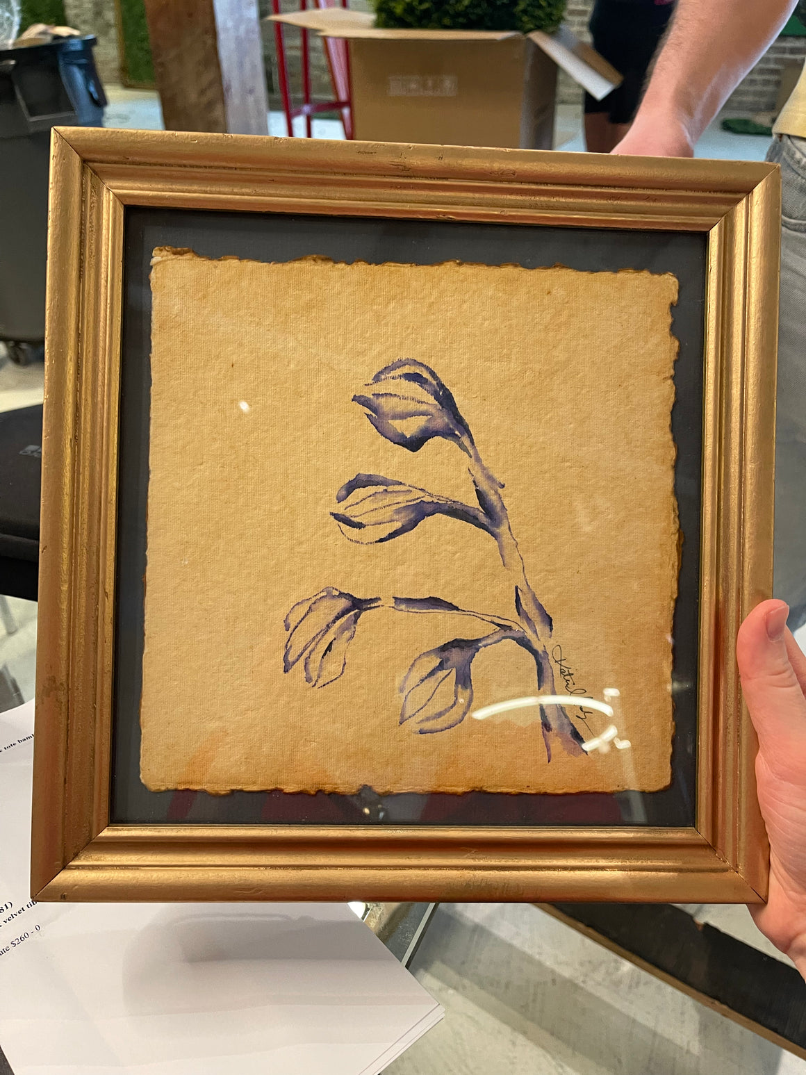 “Blue Floral 1”