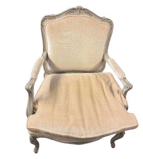 Polychromed Fauteuil