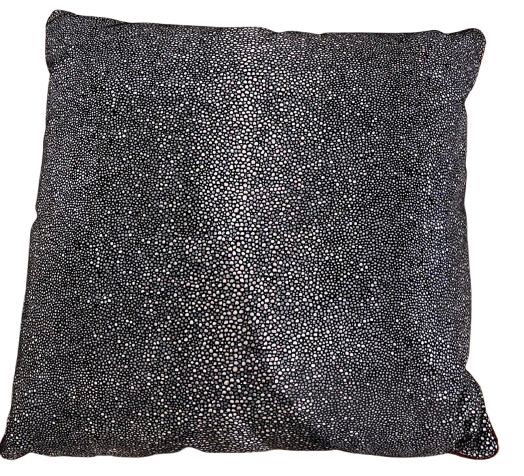 Faux Shagreen Pillow