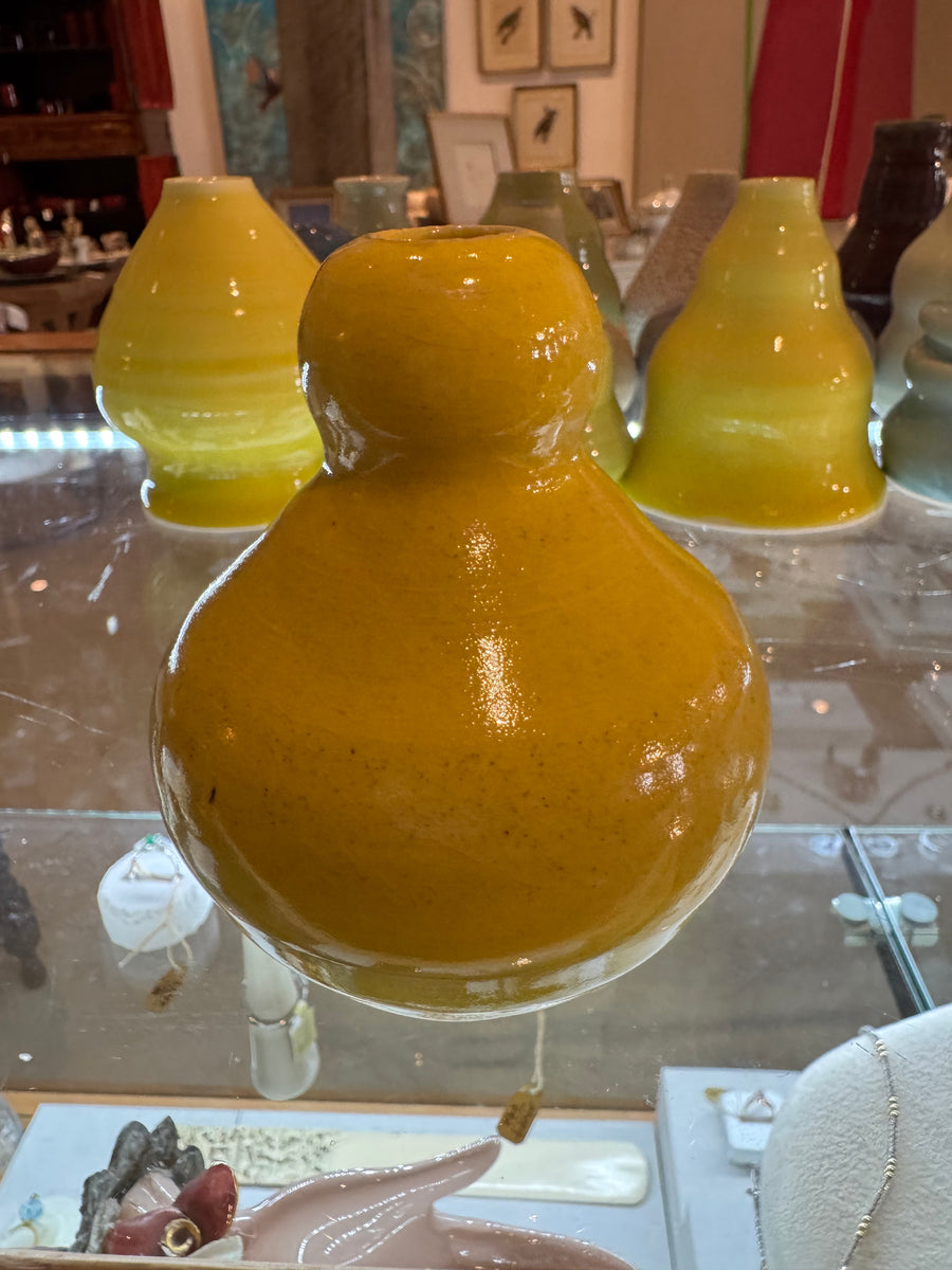 Sunflower Orb Bud Vase