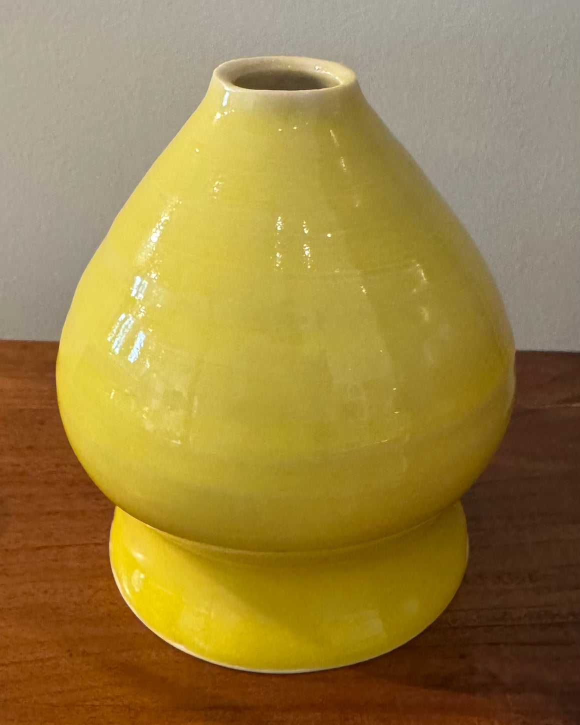 Yellow Tulip Bud Vase