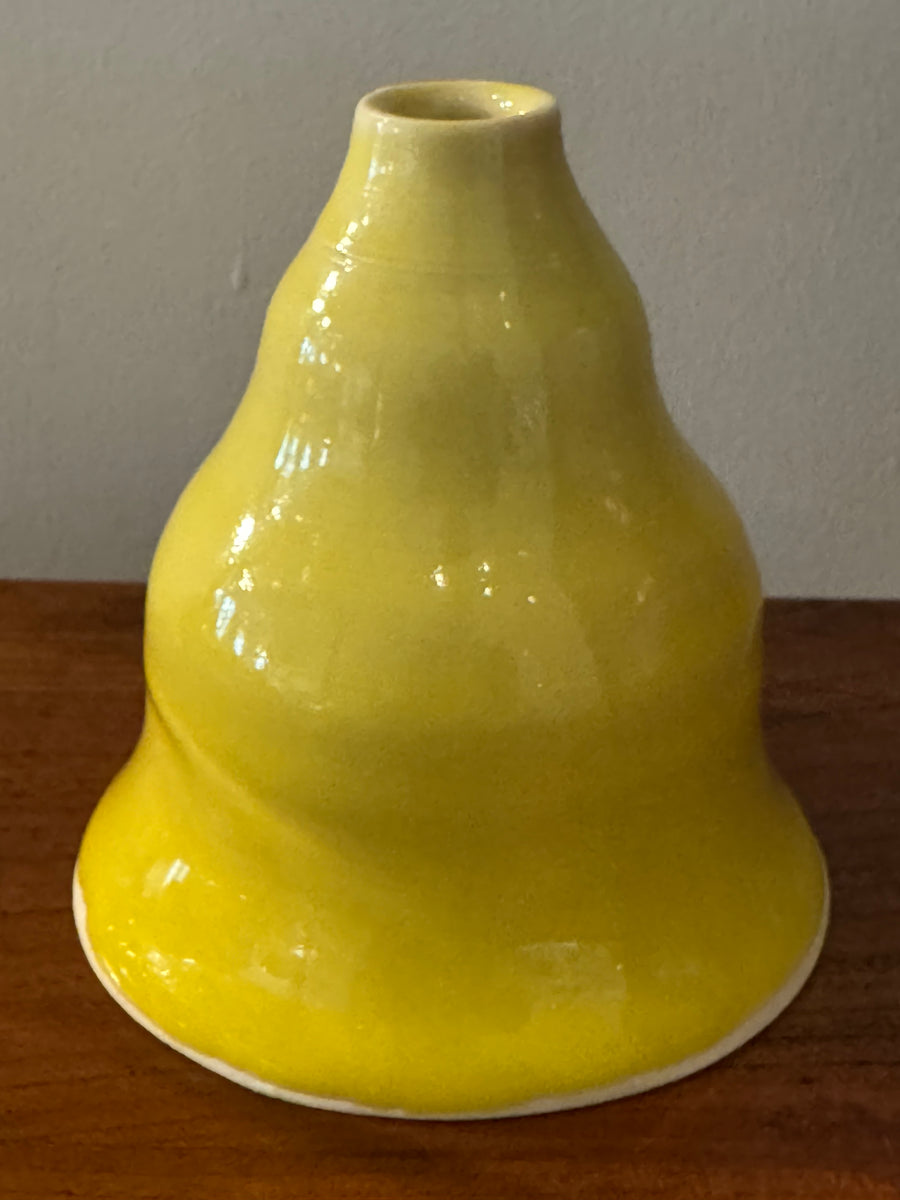 Yello Bell Bud Vase
