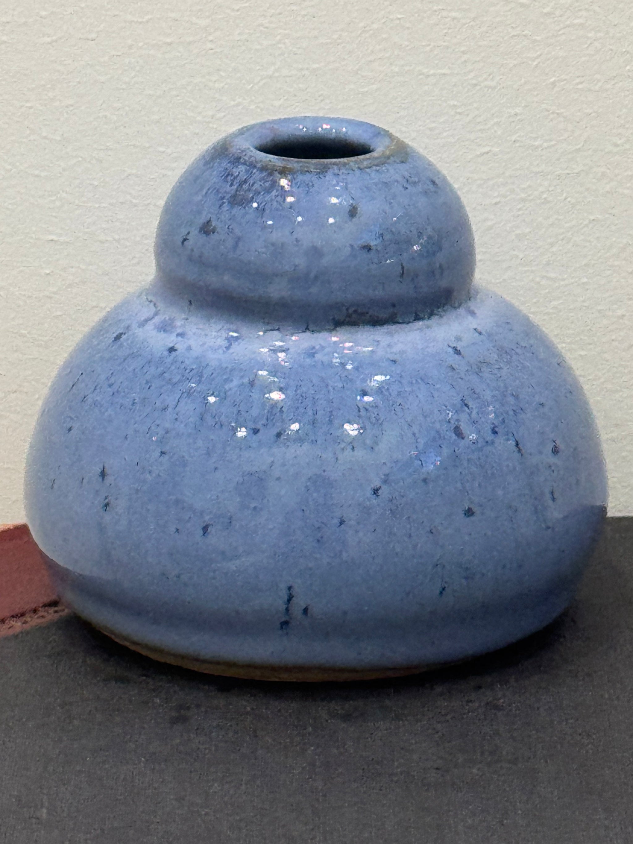 Periwinkle Pebble Bud Vase