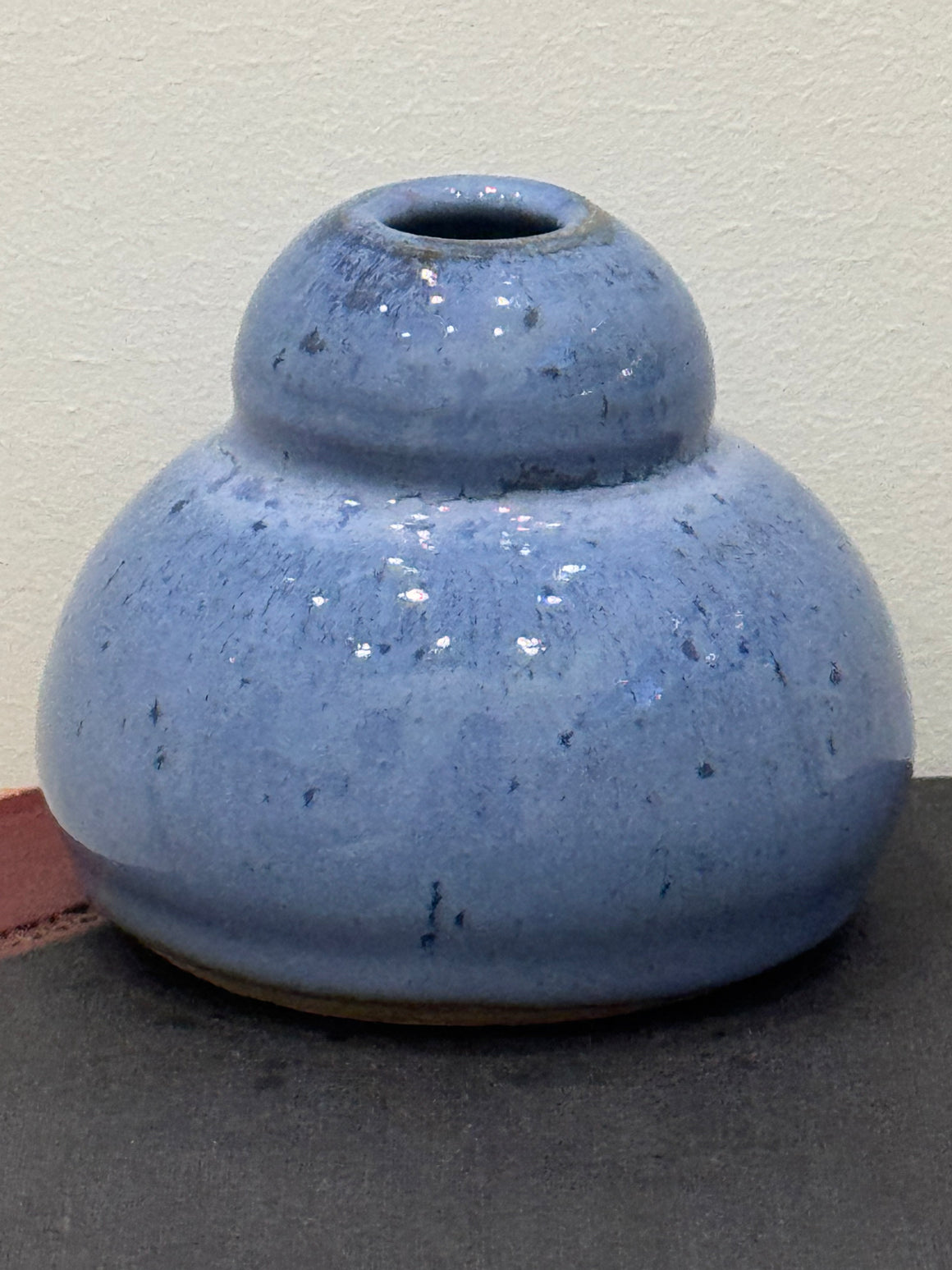 Periwinkle Pebble Bud Vase