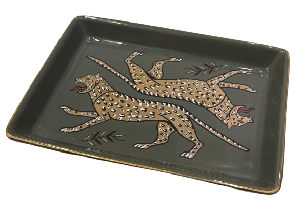 Leopard Tray